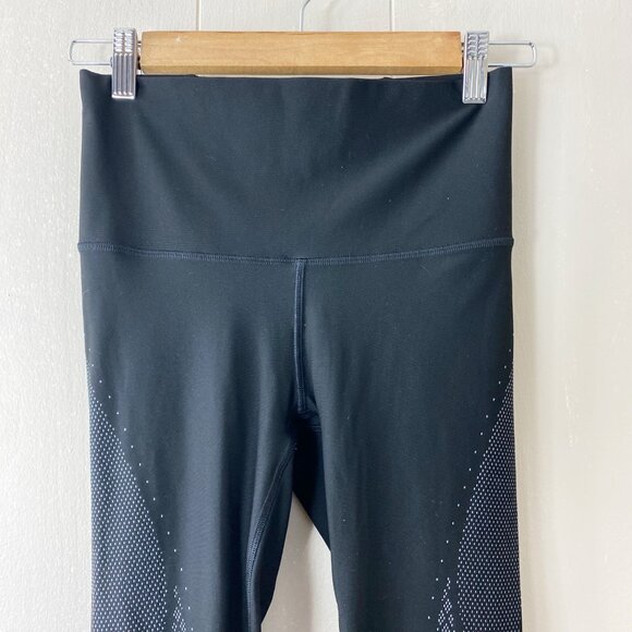 Lululemon Black and White Leggings Size 6 - Picture 7 of 12